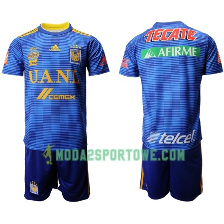 Koszulka Tigres UANL Dziecięcy Wyjazdowe Stroje Piłkarskie 2019/20 Krótki Rękaw